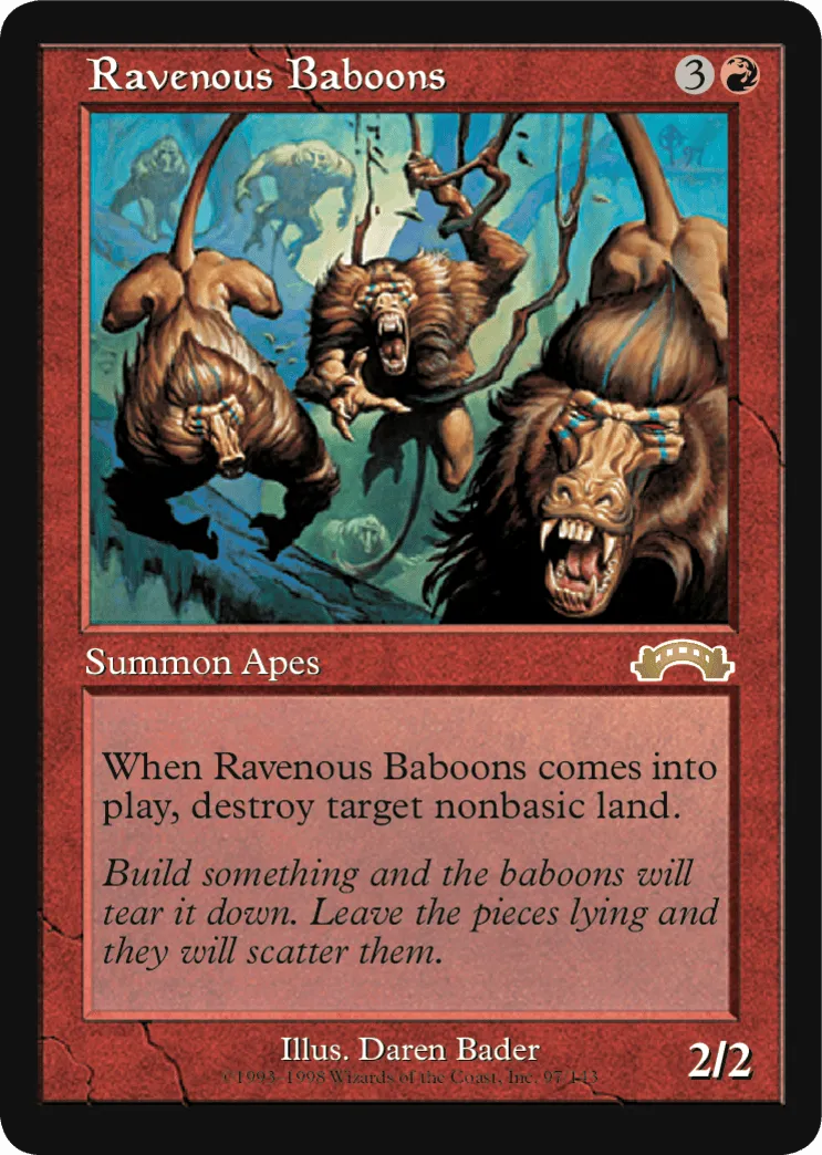 Ravenous Baboons