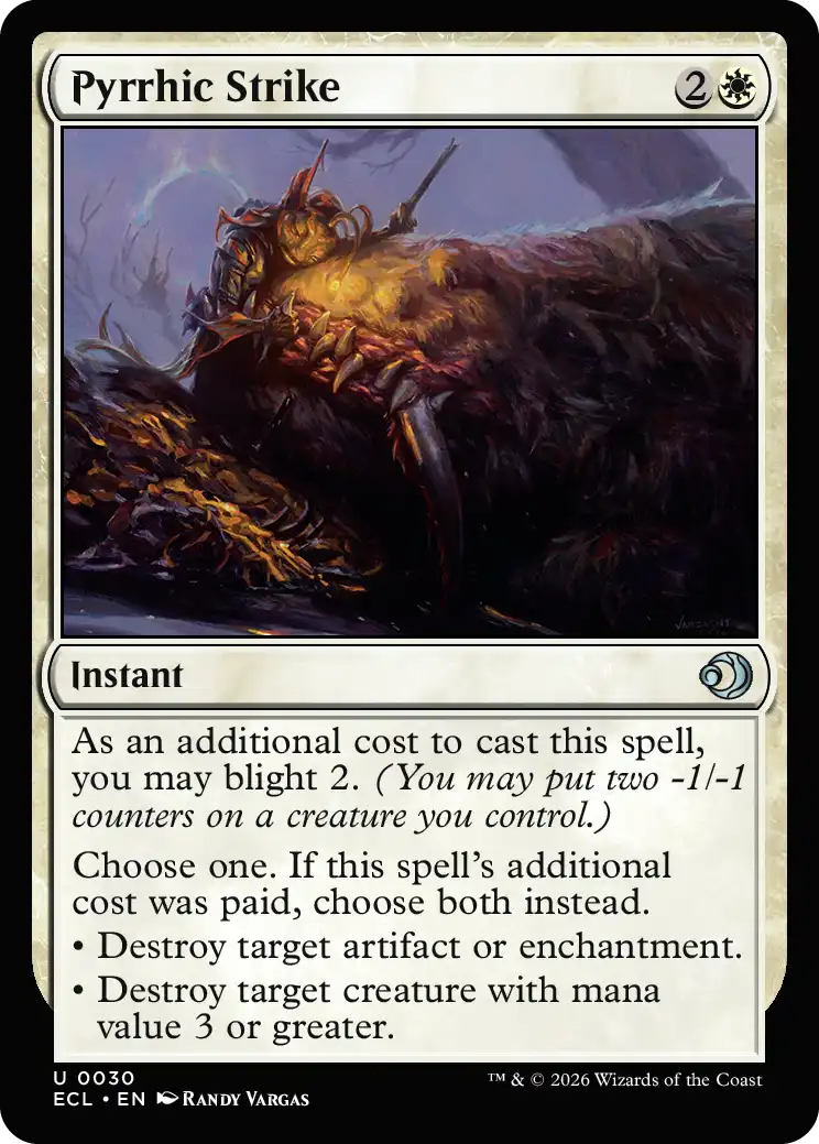 Pyrrhic Strike