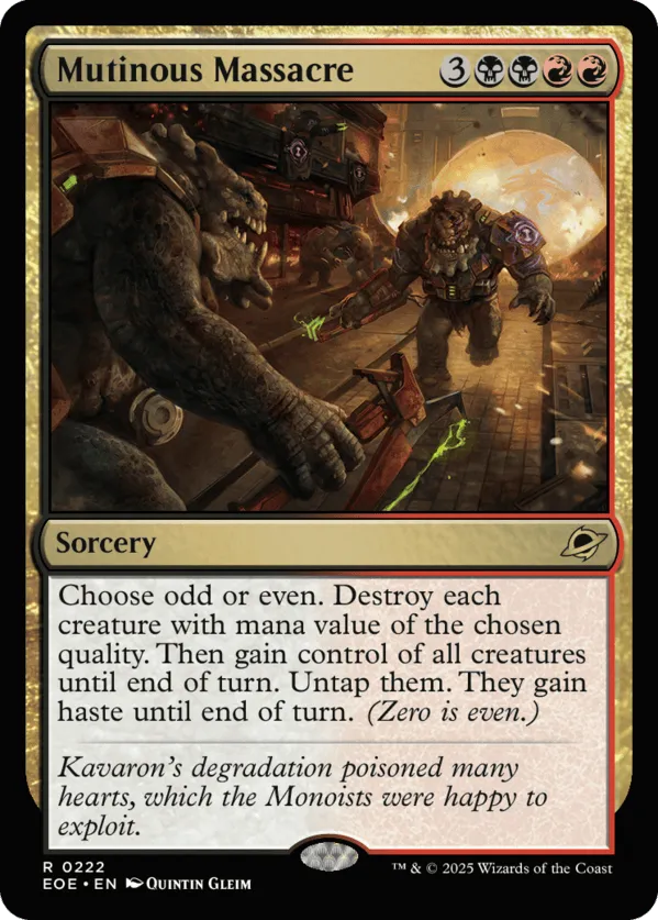 Mutinous Massacre