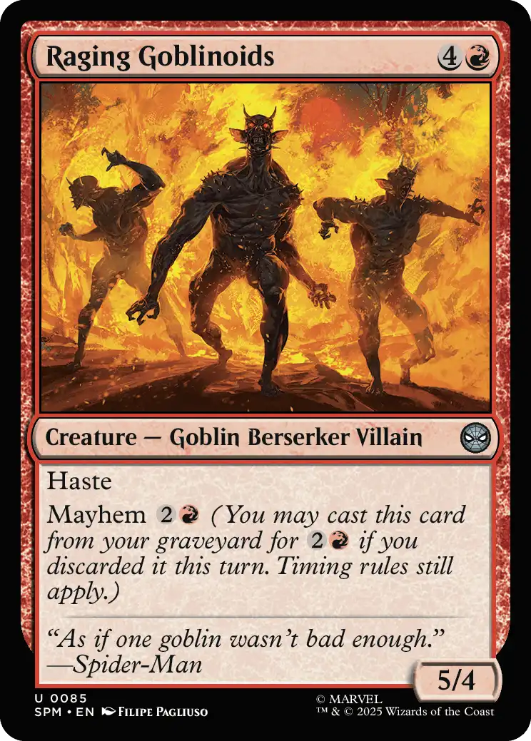Raging Goblinoids
