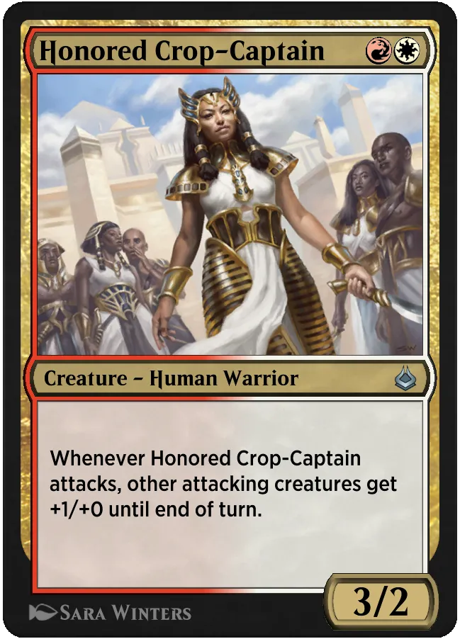 Honored Crop-Captain