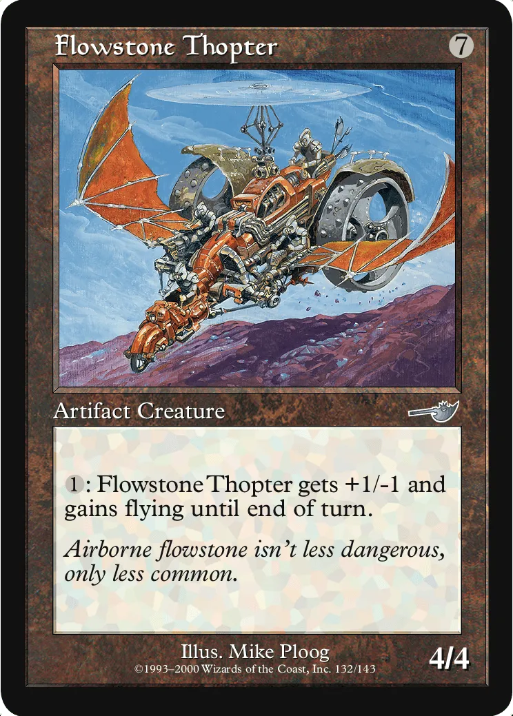 Flowstone Thopter