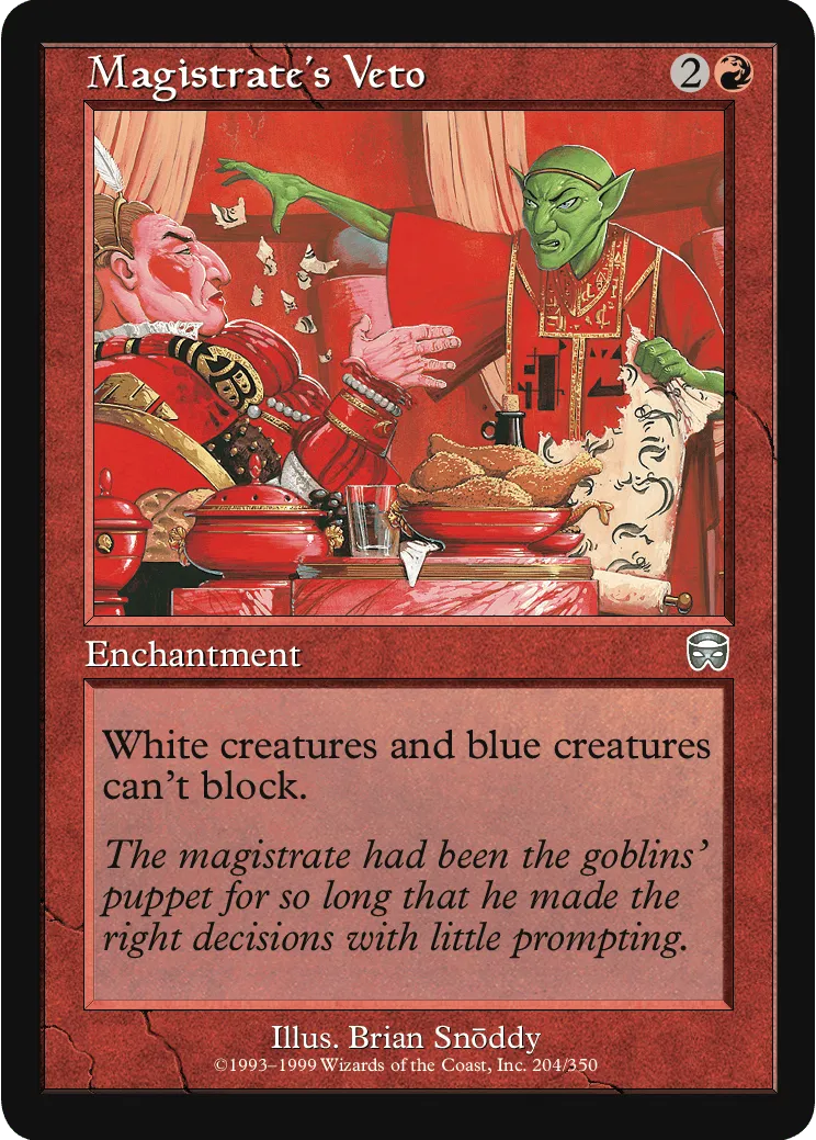 Magistrate's Veto