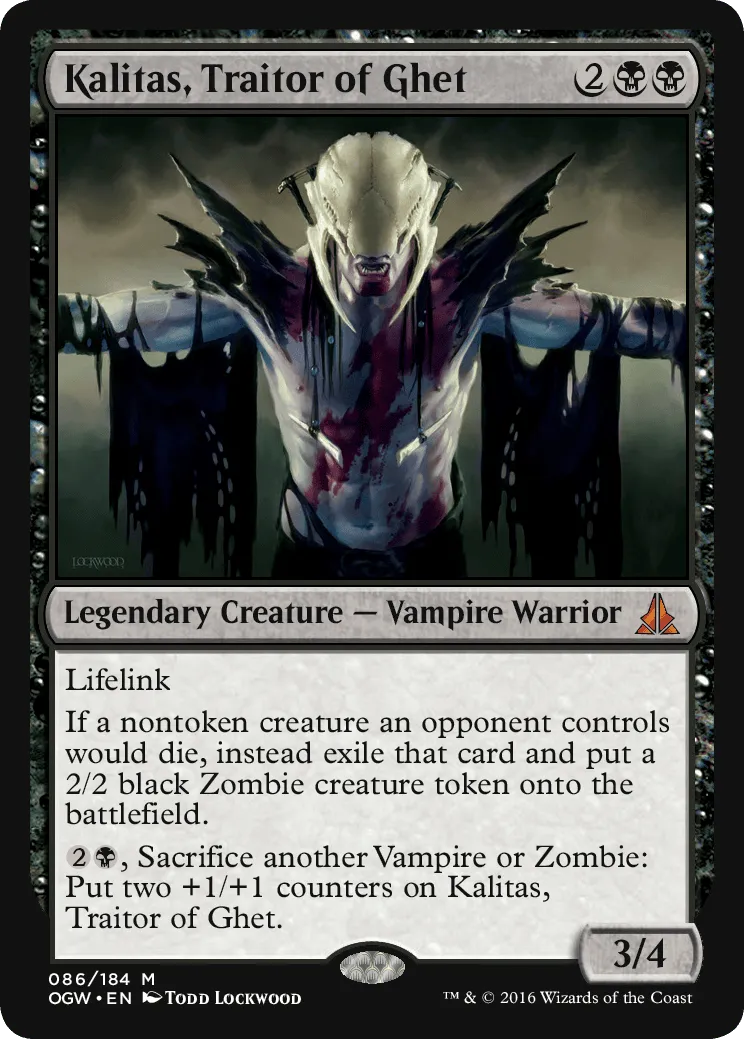Kalitas, Traitor of Ghet