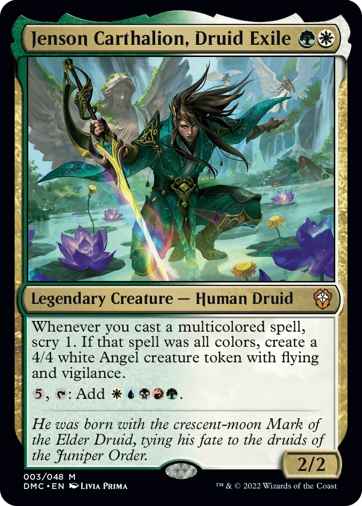 Jenson Carthalion, Druid Exile