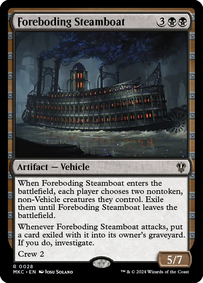 Foreboding Steamboat