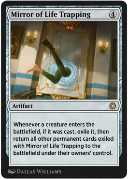 Mirror of Life Trapping