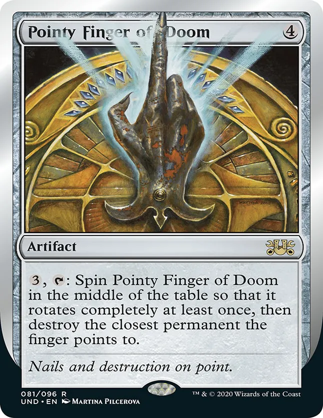 Pointy Finger of Doom