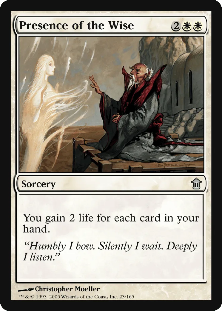 Presence of the Wise