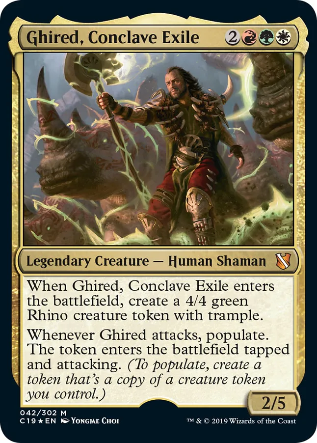 Ghired, Conclave Exile