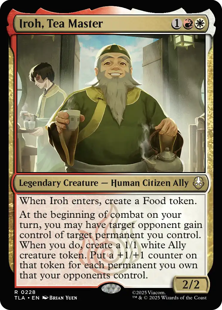 Iroh, Tea Master