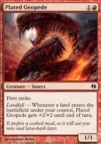 Plated Geopede