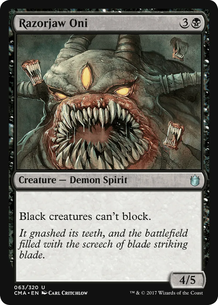 Razorjaw Oni