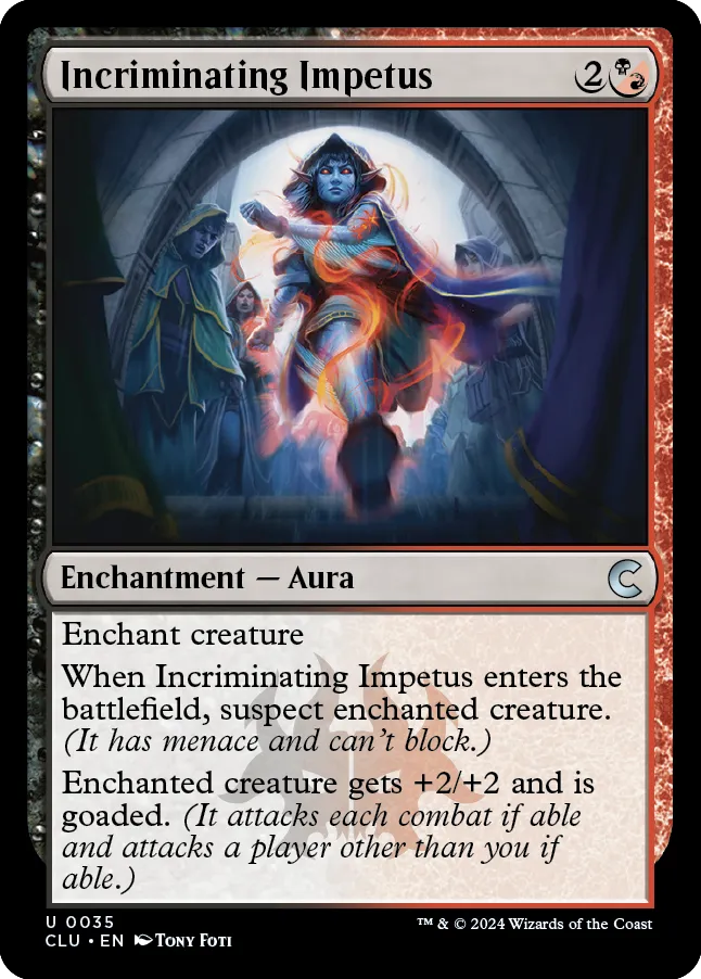 Incriminating Impetus