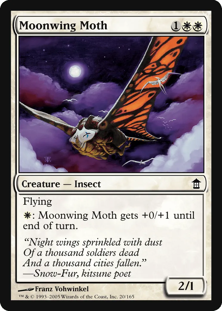 Moonwing Moth