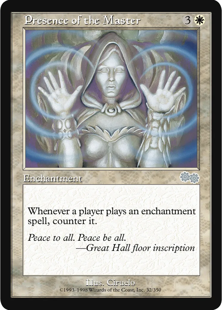 Presence of the Master