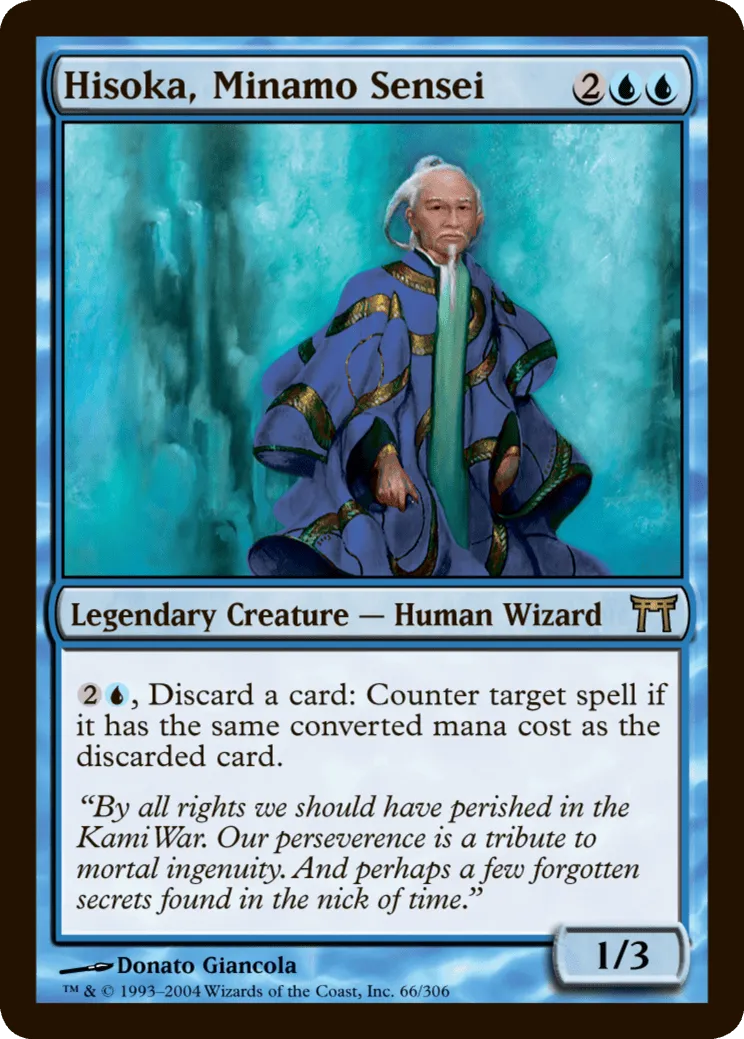 Hisoka, Minamo Sensei