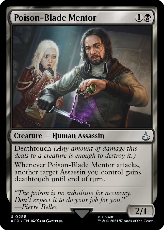 Poison-Blade Mentor