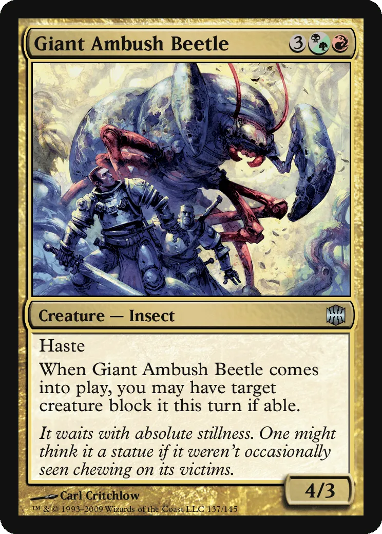 Giant Ambush Beetle