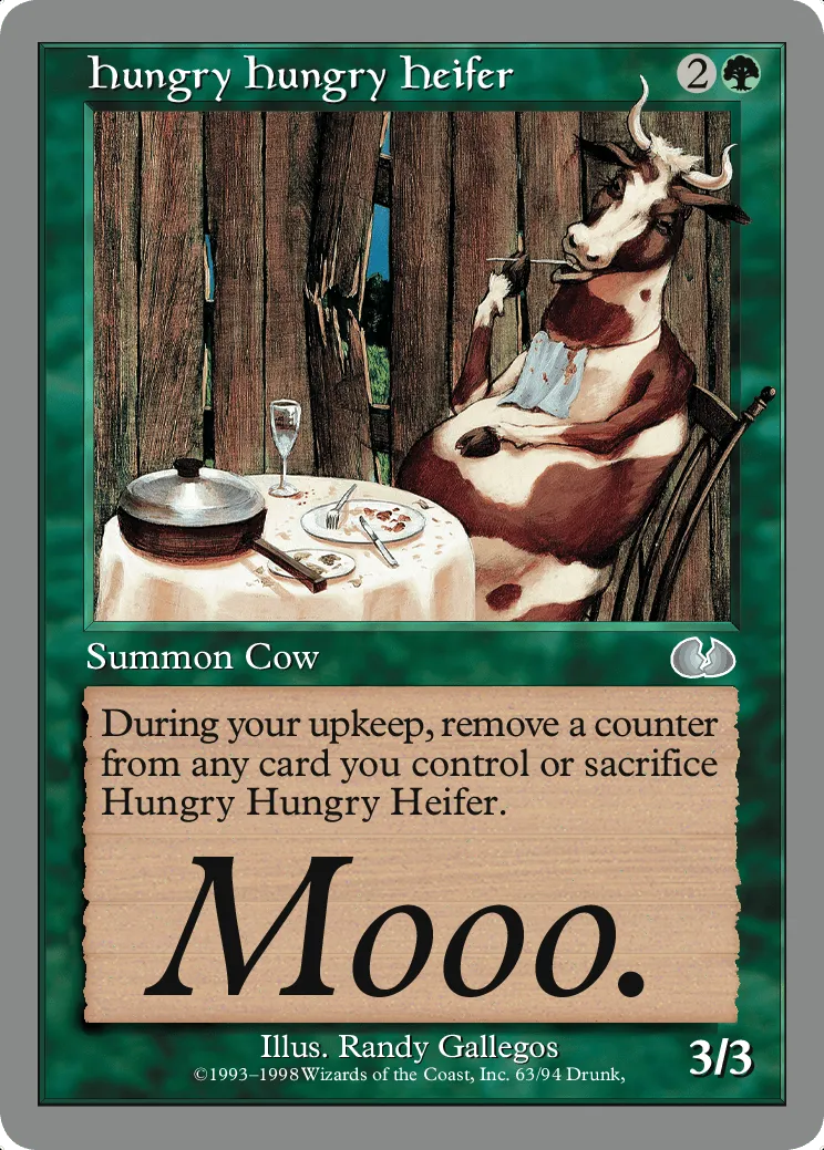 Hungry Hungry Heifer