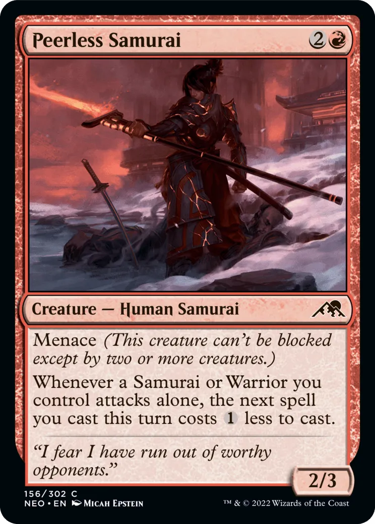 Peerless Samurai