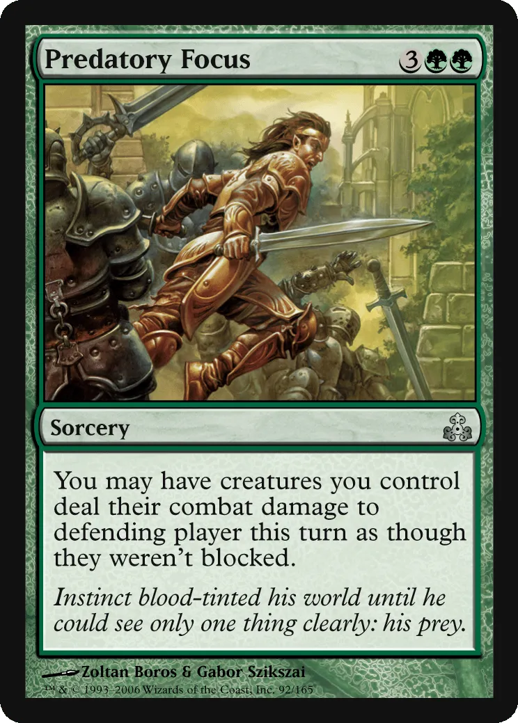 Predatory Focus