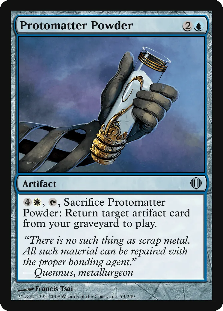 Protomatter Powder