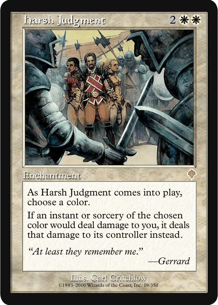 Harsh Judgment