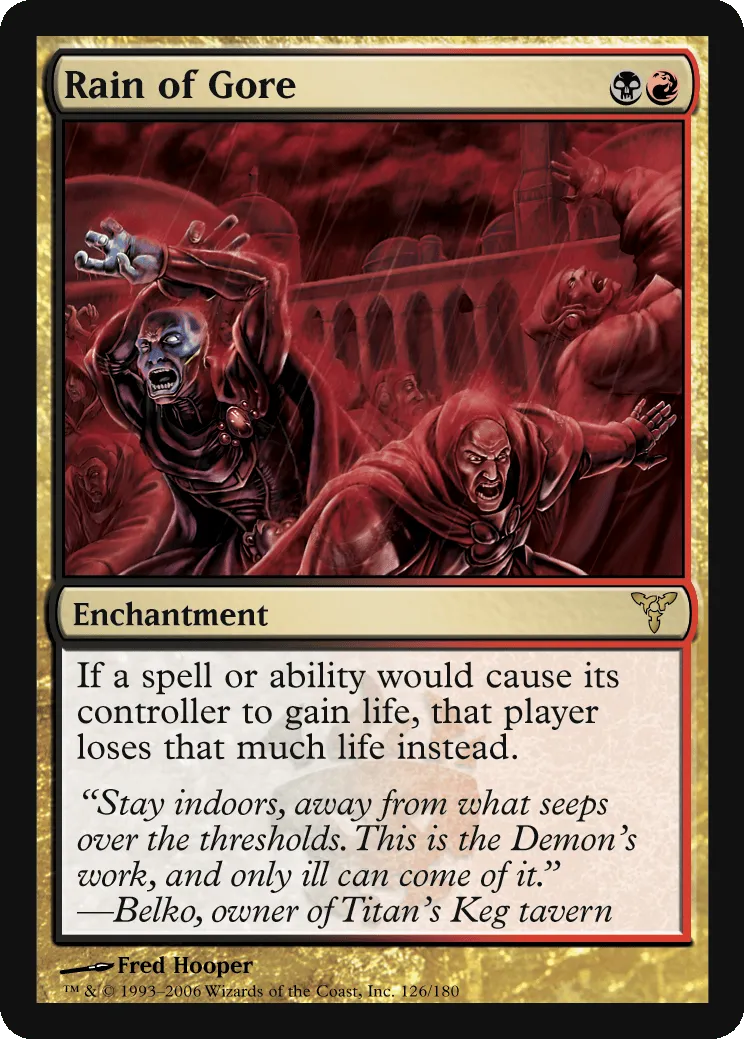 Rain of Gore