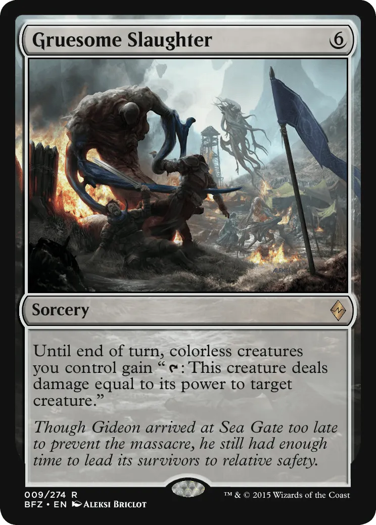 Gruesome Slaughter