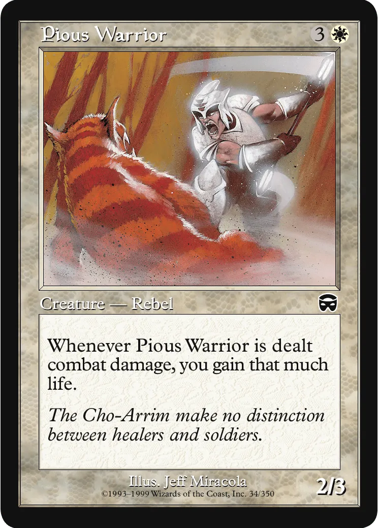 Pious Warrior