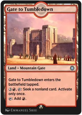 Gate to Tumbledown