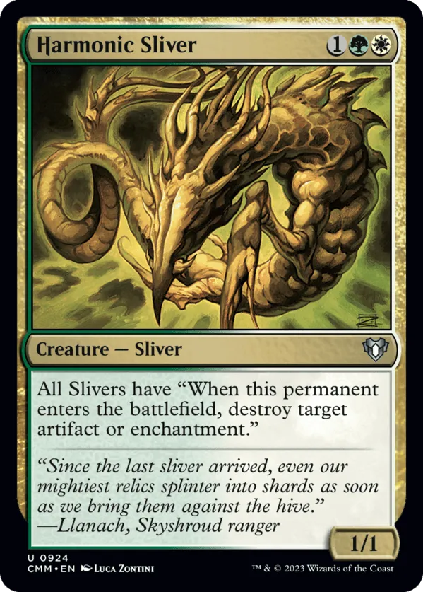 Harmonic Sliver