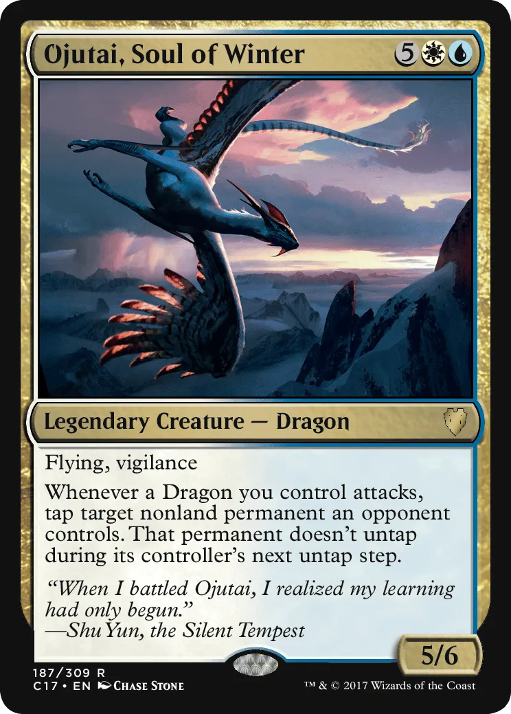 Ojutai, Soul of Winter
