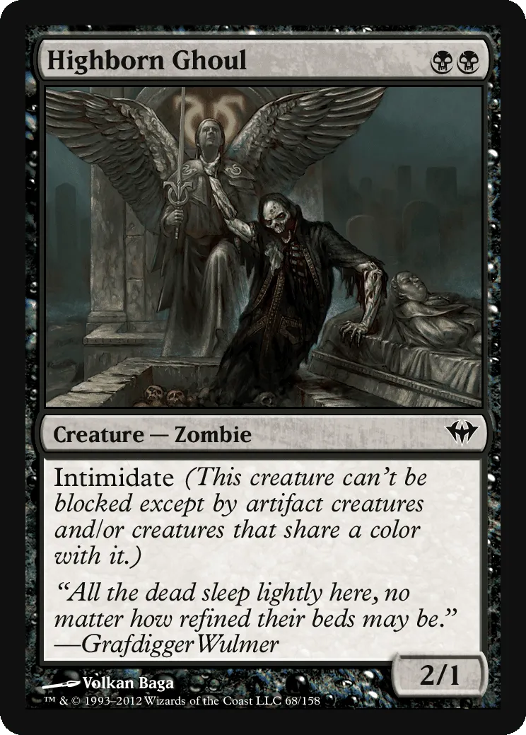 Highborn Ghoul