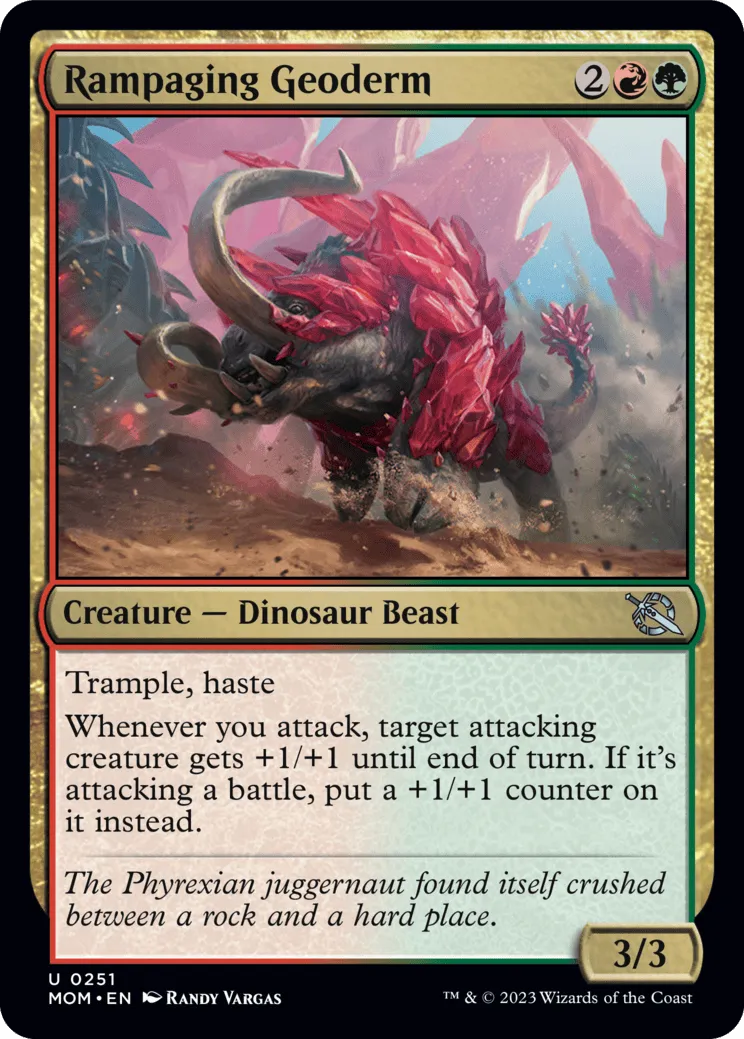 Rampaging Geoderm