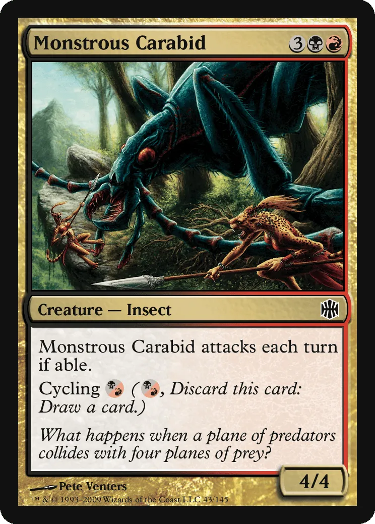Monstrous Carabid