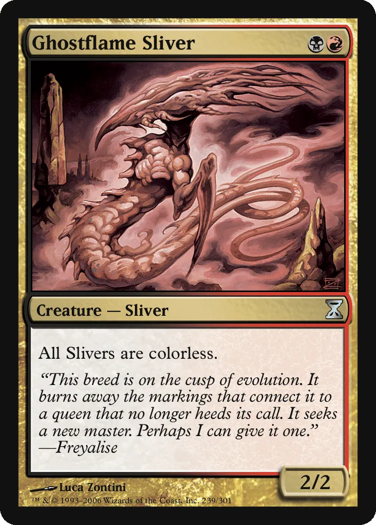 Ghostflame Sliver