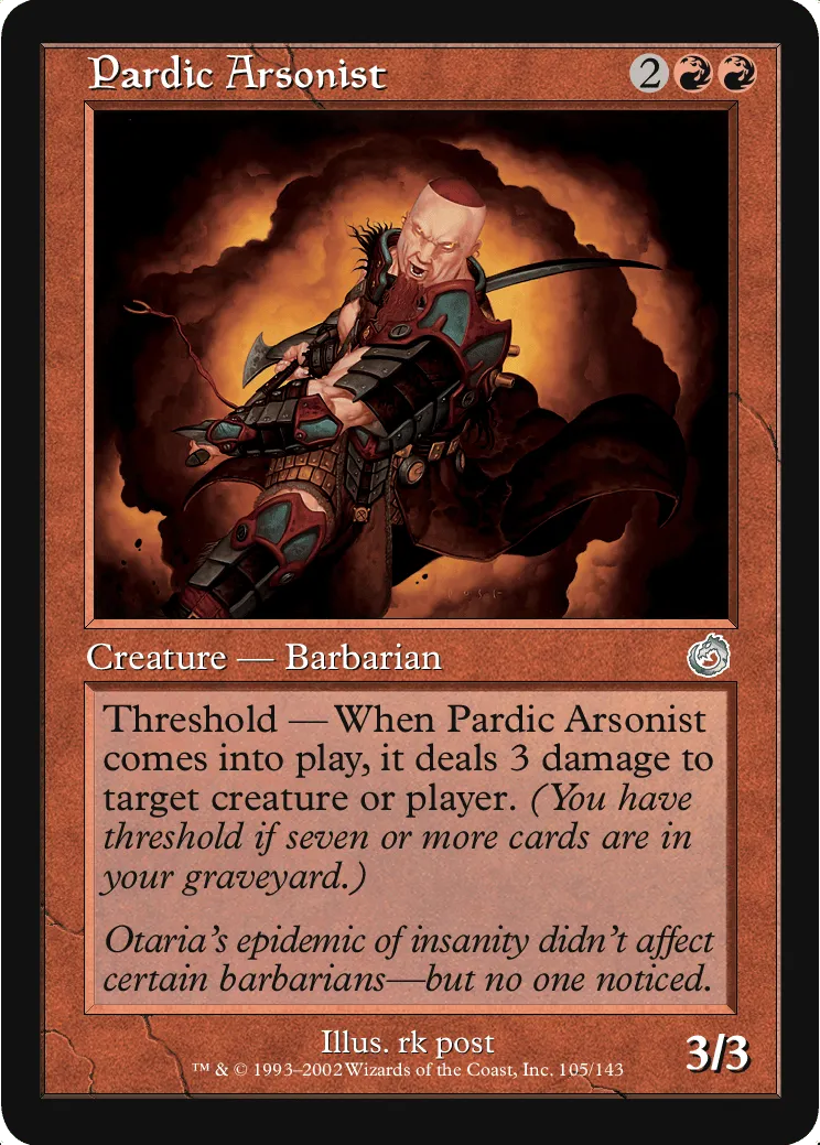 Pardic Arsonist