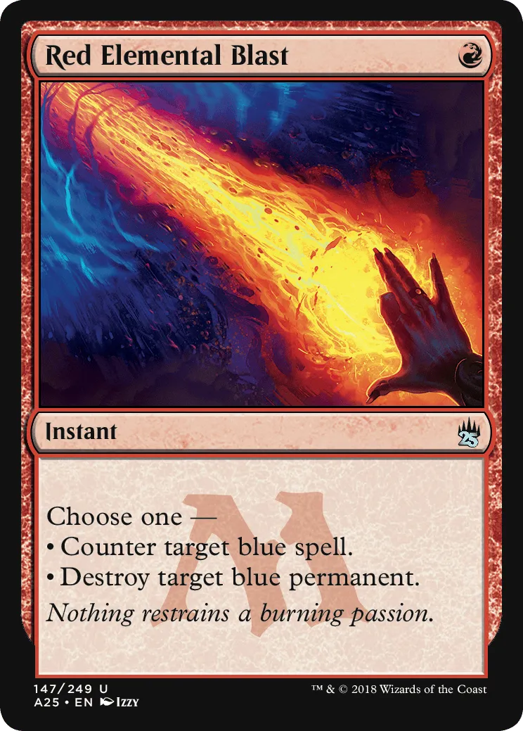 Red Elemental Blast