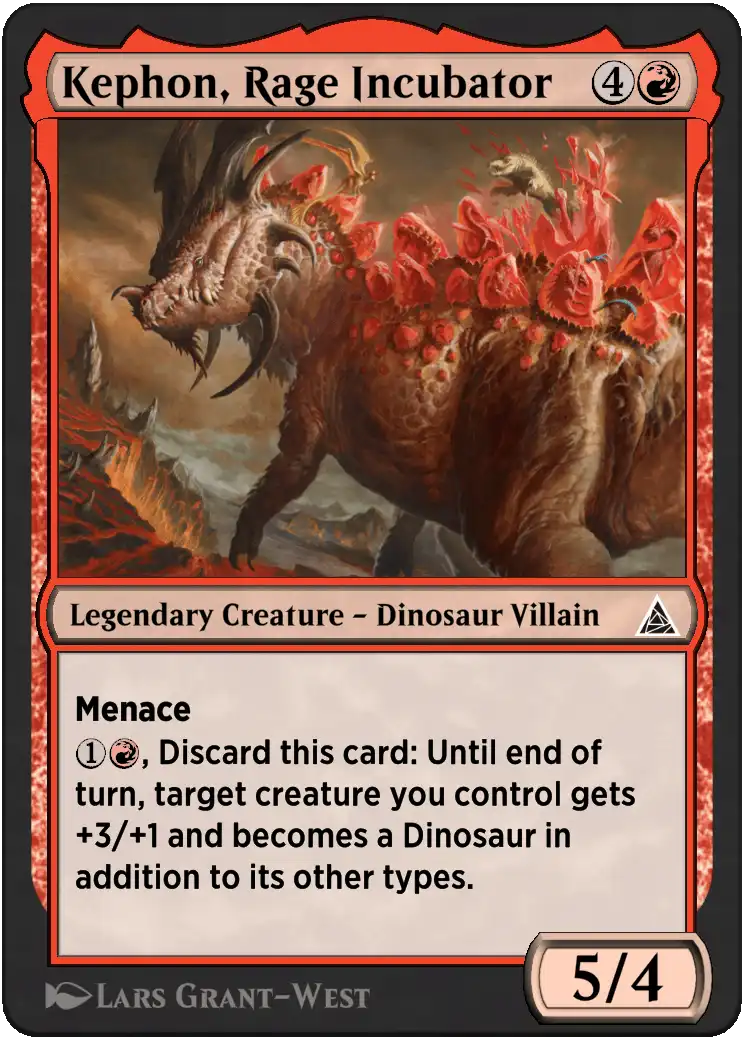 Kephon, Rage Incubator