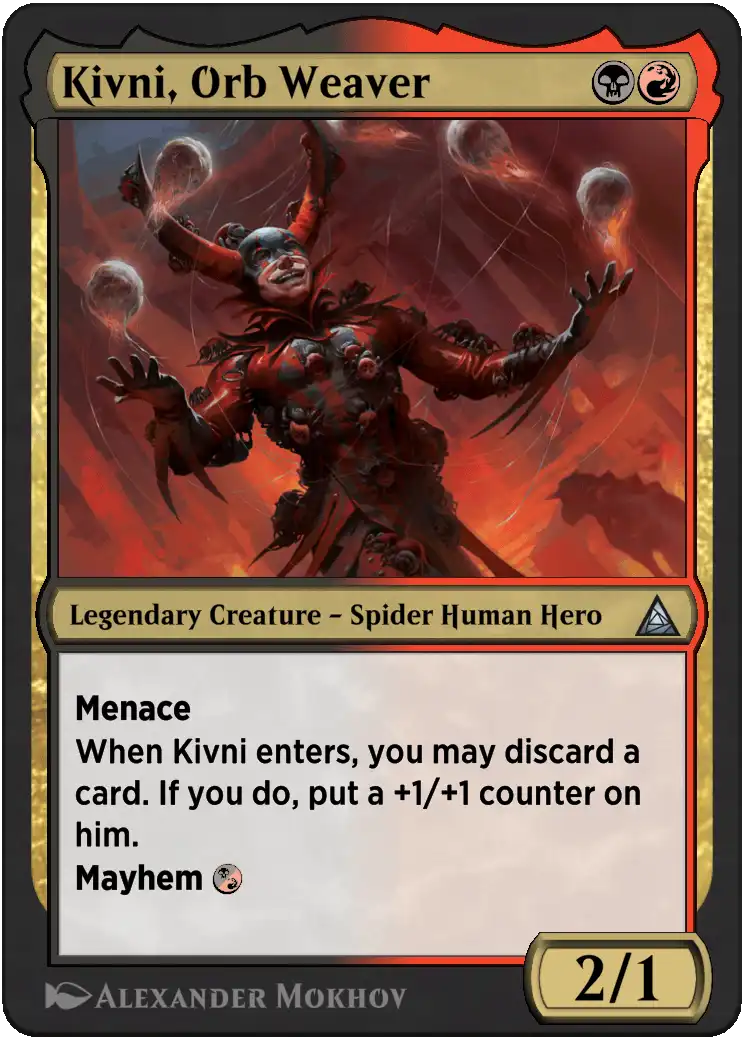 Kivni, Orb Weaver
