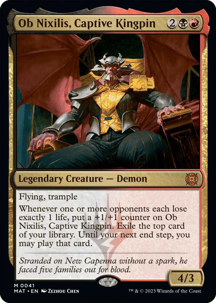 Ob Nixilis, Captive Kingpin