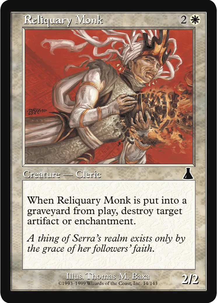 Reliquary Monk
