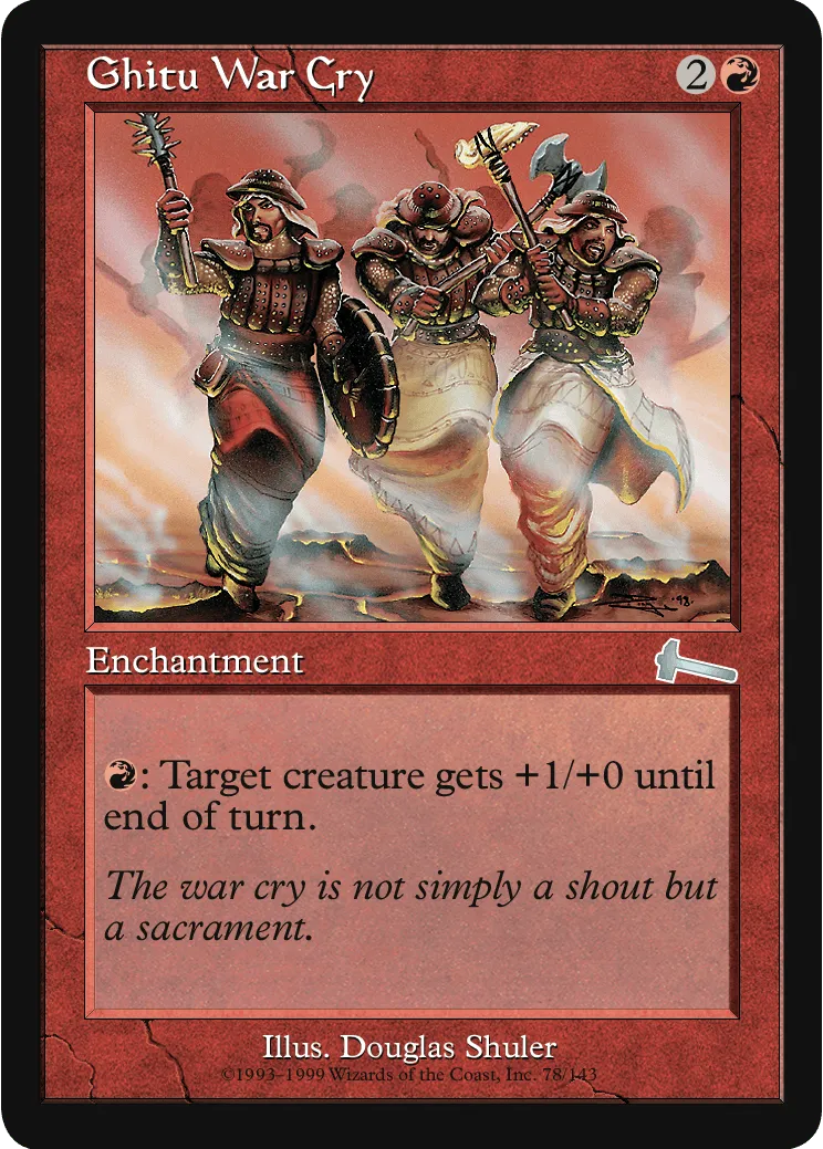 Ghitu War Cry