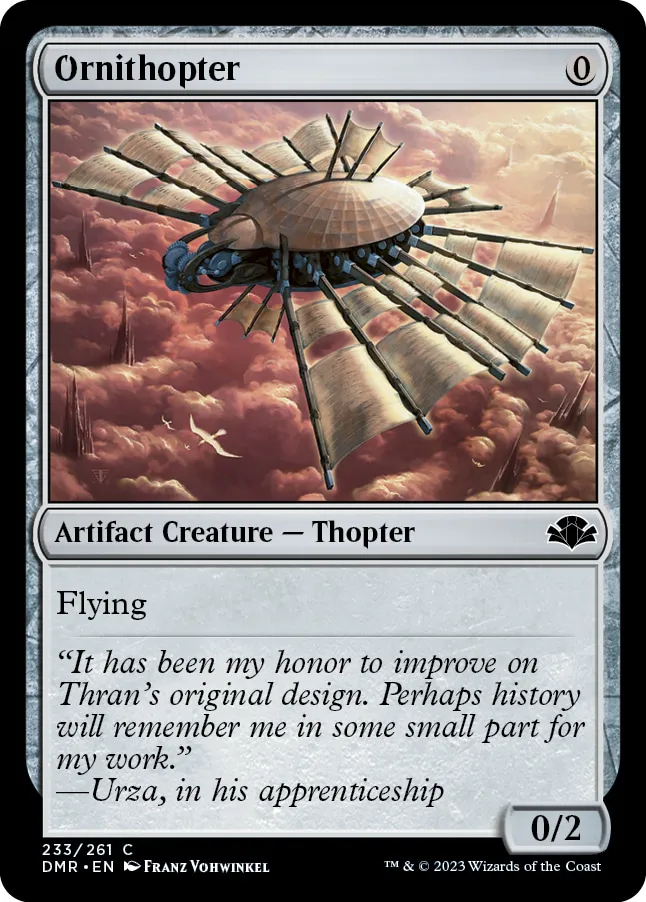 Ornithopter