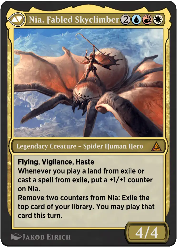 Nia, Fabled Skyclimber