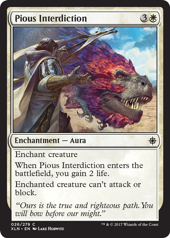 Pious Interdiction