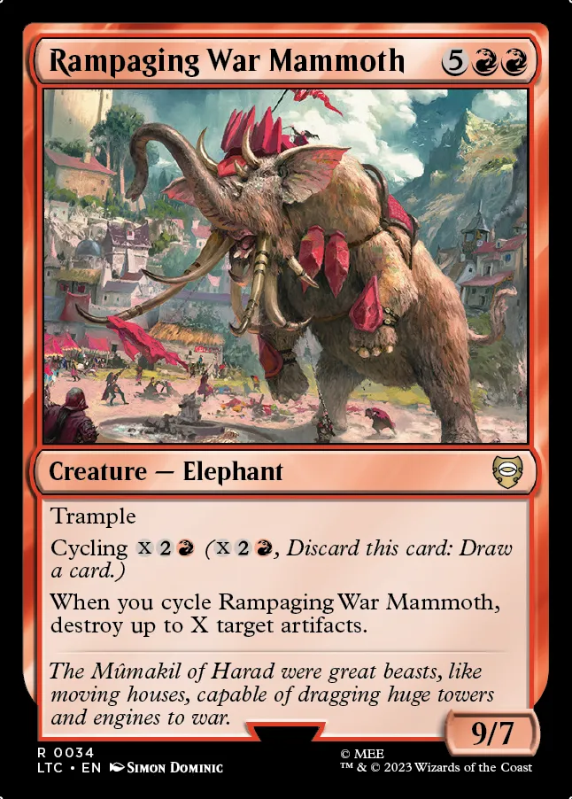 Rampaging War Mammoth