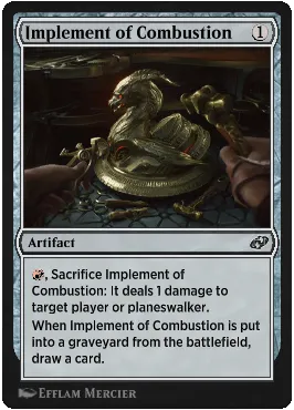 Implement of Combustion